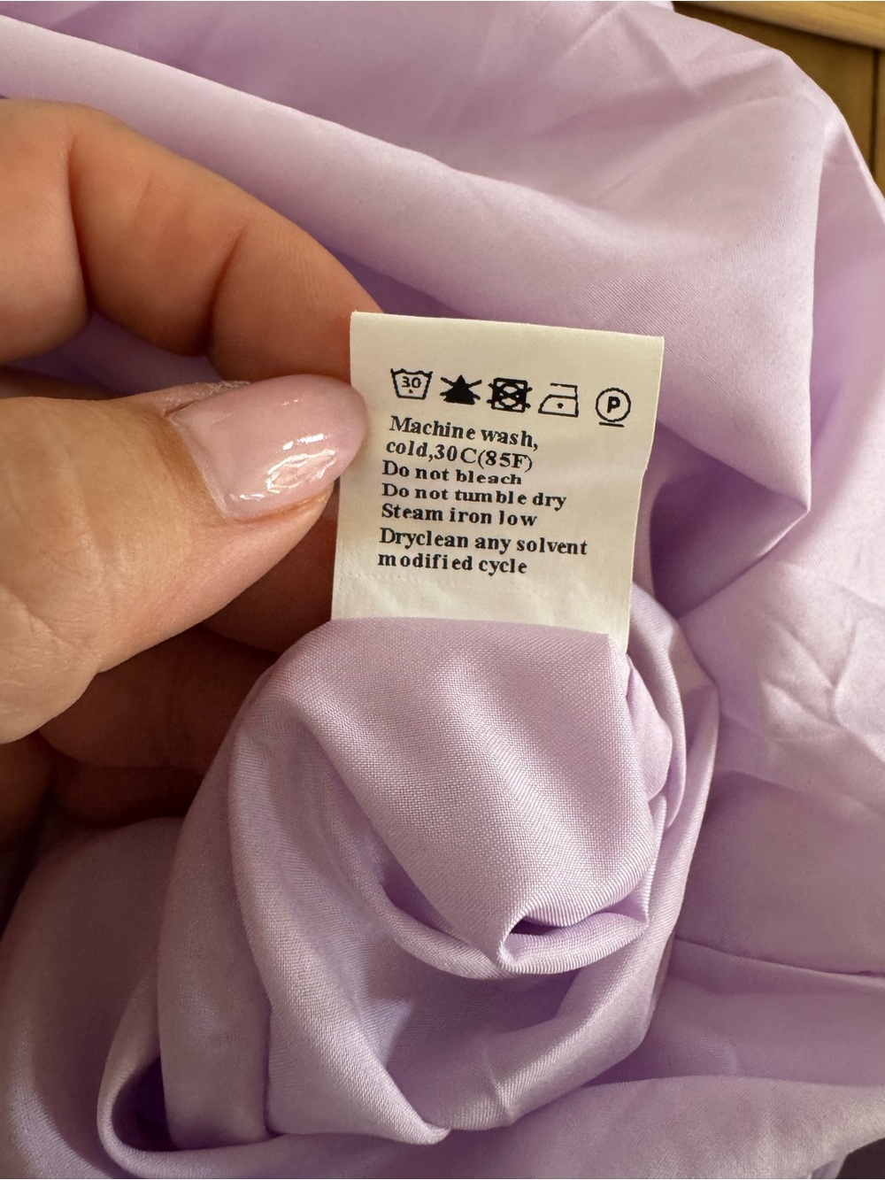 Lilac Ruffle Midi Dress - Picture 3 of 6